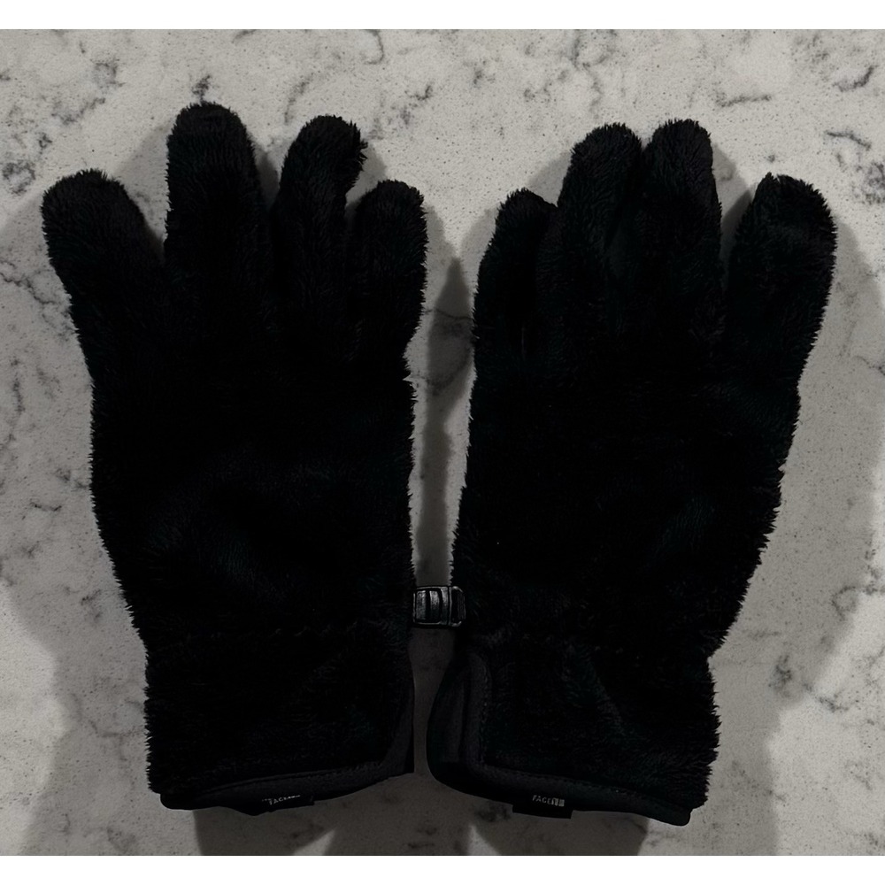 The North Face Womens Osito Etip Fleece Gloves Womens Small Black Winter
